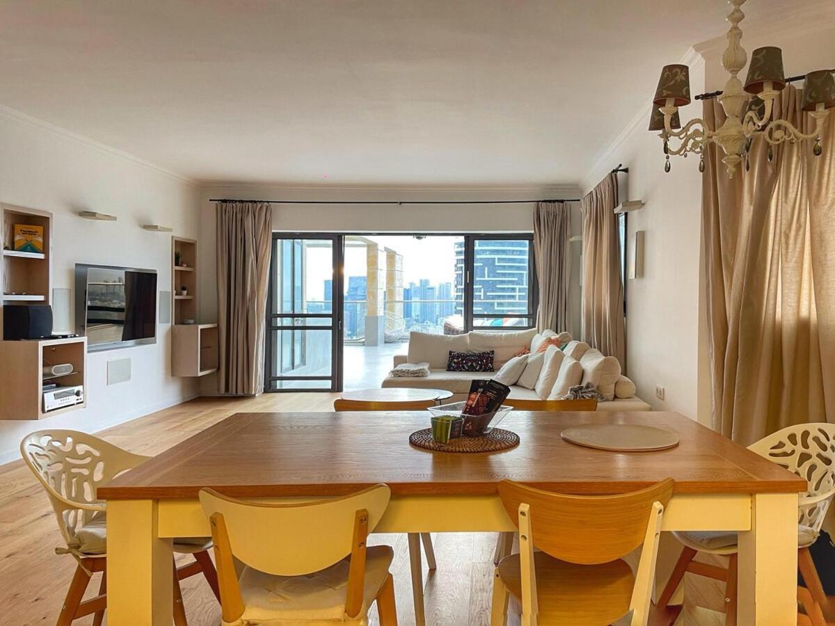 Beautiful Penthouse W/Amazing View, Prime Location Lägenhet Ramat Gan Exteriör bild